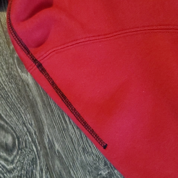 VINTAGE Triple Five Soul T5S Red Hoodie - Medium - Picture 12 of 14